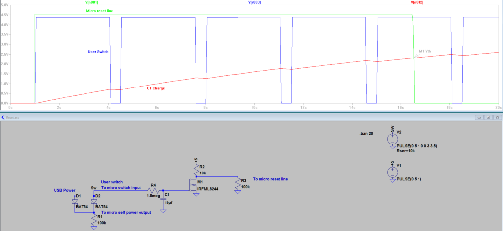 Simple User Reset Circuit For Microcontroller Daqifi 2070